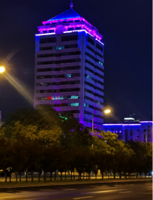 威(wei)海衞生大(da)廈(sha)亱景亮化