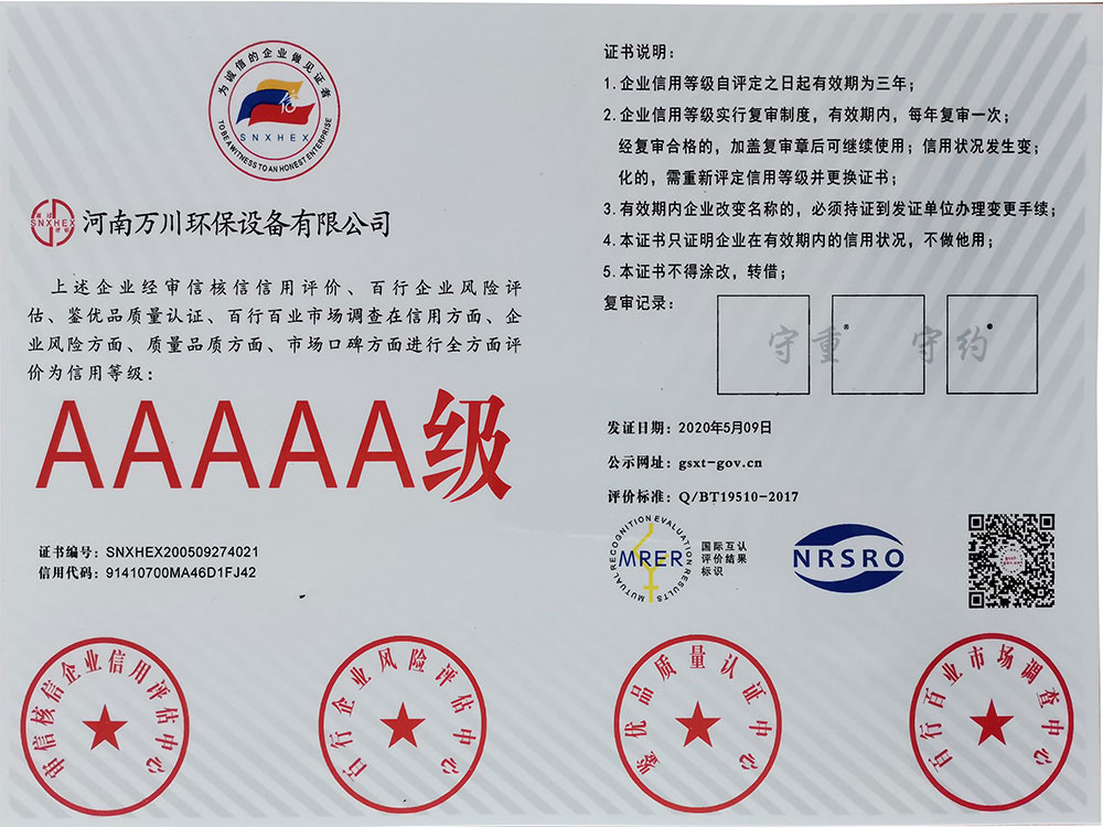 信(xin)用等級(ji)證書(shu)1