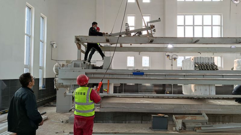 折疊(die)帶式壓(ya)濾(lv)機的結(jie)構(gou)特點(dian)