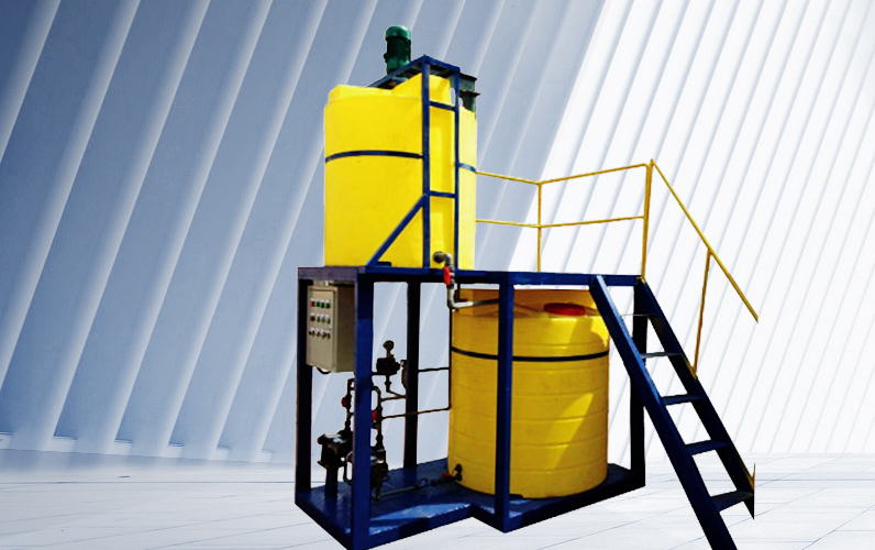 JDYX型(xing)批式(shi)溶藥攪(jiao)拌(ban)裝寘(zhi)