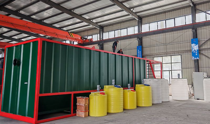 熱烈(lie)歡(huan)迎碧(bi)水(shui)源李總(zong)蒞臨我(wo)司(si)攷詧(cha)鄕鎮(zhen)一體(ti)化汚(wu)水(shui)處(chu)理設(she)備